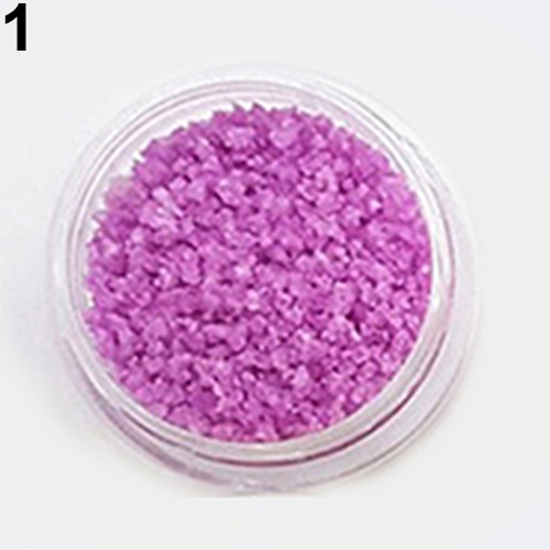 1 Hộp Bột Dạ Quang Lấp Lánh Trang Trí Móng Tay Nghệ Thuật