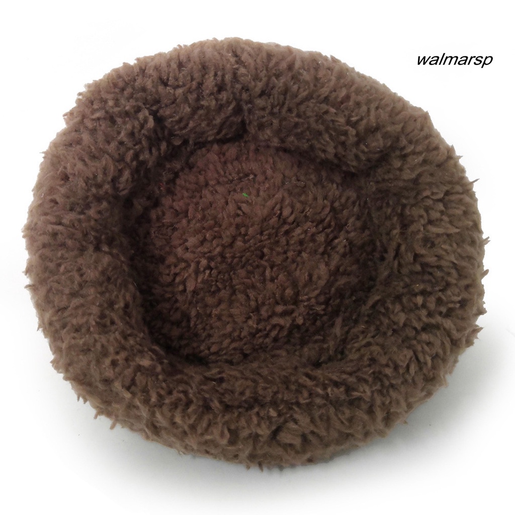 Thảm Nhung Hình Tròn Giữ Ấm Cho Chuột Hamster / Thỏ