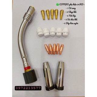 Combo bộ phụ kiện 24kd , dùng cho máy hàn mig 350