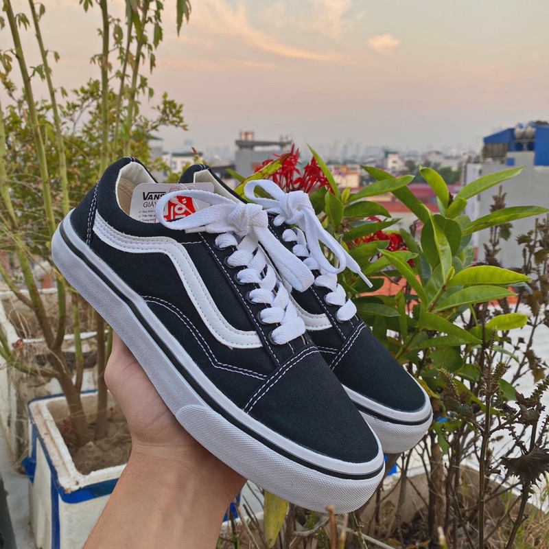 Giày vanss olld skool dành cho cả nam và nữ học sinh, sinh viên hàng full box+bill