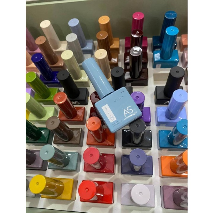 Sơn gel AS mẫu chai vuông siêu hot 60 màu  15ml