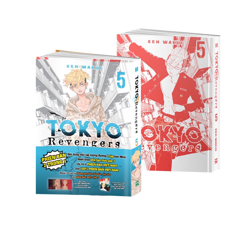 Sách - Tokyo Revengers - 5 (Bản Đặc Biệt Có Box)