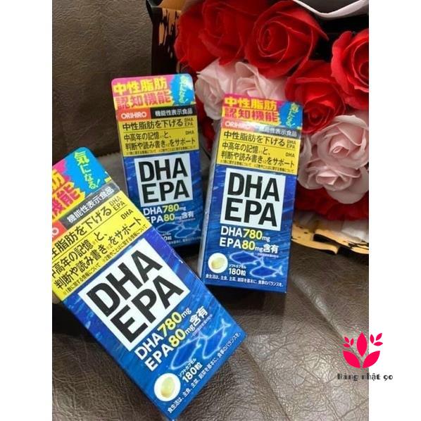 Viên bổ não DHA EPA nhật bản  hộp 180 viên Nhật Bản