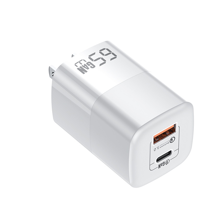 Củ sạc nhanh Kuulaa GaN 30W / 65W  port USB C TYPE C QC PD 3.0 4.0