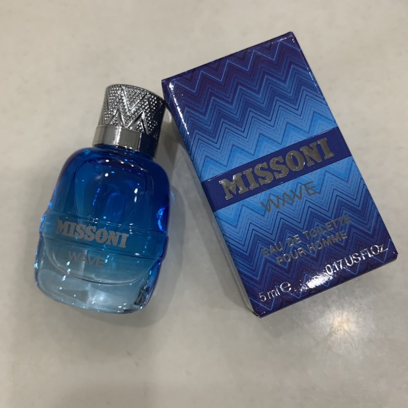 Nước hoa nam Mini Missoni Wave EDT 5ml (dạng chấm)