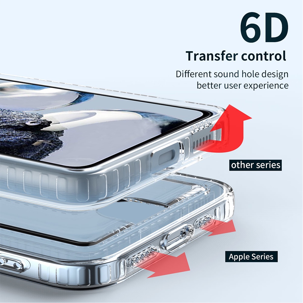 Ốp Điện Thoại Trong Suốt Có Ngăn Đựng Thẻ Cho Xiaomi 12T Pro Redmi K50 Ultra 12Tpro Xiaomi12t