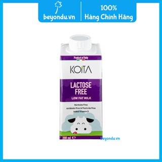 Sữa ít béo không lactose Koita 200ml