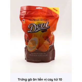Túi 10 quả trứng gà ăn liền Devi