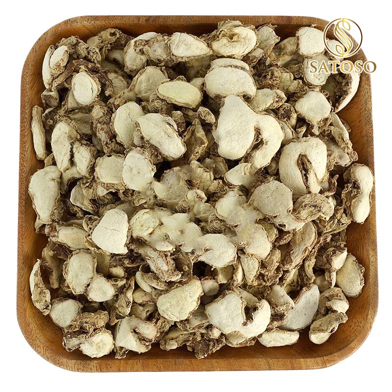 Củ địa liền khô 1kg- củ xá kén ( thái lát-khô- loại 1)
