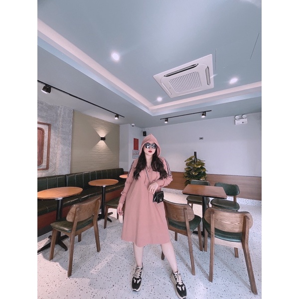 Váy len tăm suông sporty - MÚP BIGSIZE 60-100KG