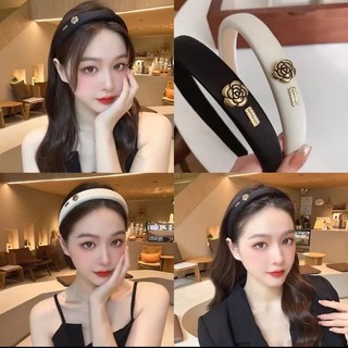 Bờm tóc hoa hồng sang chảnh Korean
