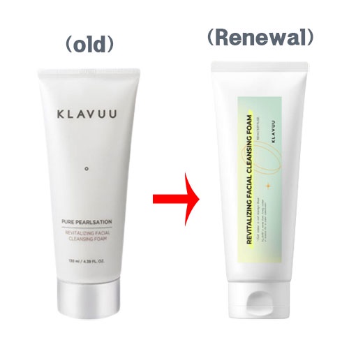 KLAVUU Pearl Foaming Cleanser Restores Skin 150ml