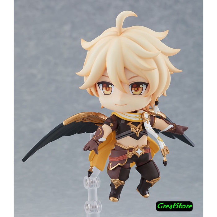 Mô hình Aether,Lumine và Venti trong Genshin Impact 1717 1718 1795 Figma Q mode 10 cm