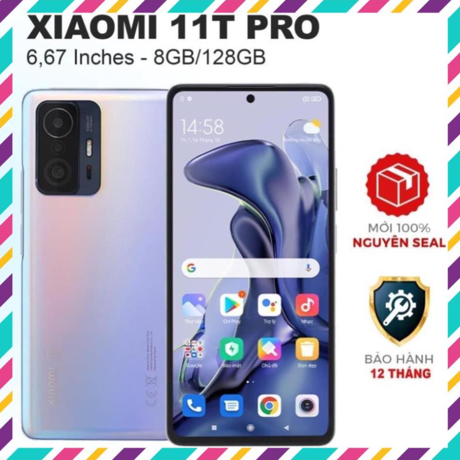 Điện thoại Xiaomi 11T Pro 5G (8GB/128GB) Chính hãng mới 100 - Bảo Hành 1 Năm - 1 Đổi 1 OSS1422