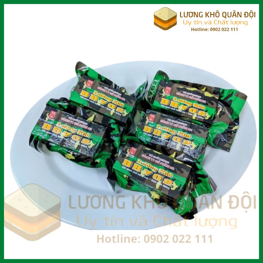 Lương khô Quân Đội Bộ Binh BB702 (5 phong)