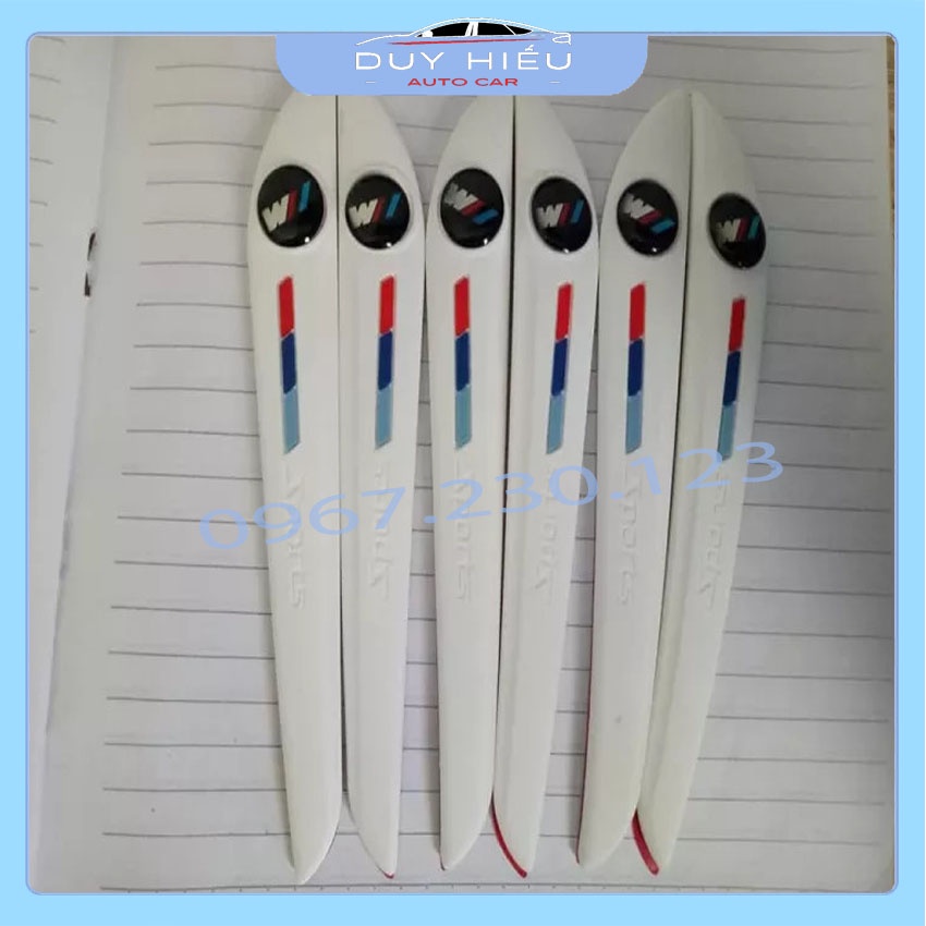 Combo 6 miếng dán chống va đập cánh cửa và gương silicol