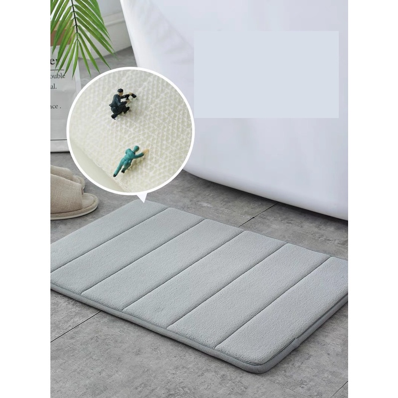 Thảm chùi chân mềm mịn chất liệu FOAM mềm thấm hút