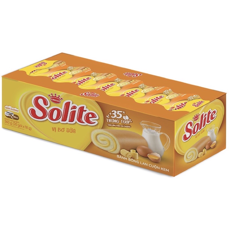 Bánh Solite Kinh Đô hộp 20 cái
