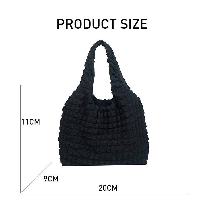 One Túi Xách Đeo Vai Vải canvas In Hoa Đám Mây Đơn Giản Xinh Xắn