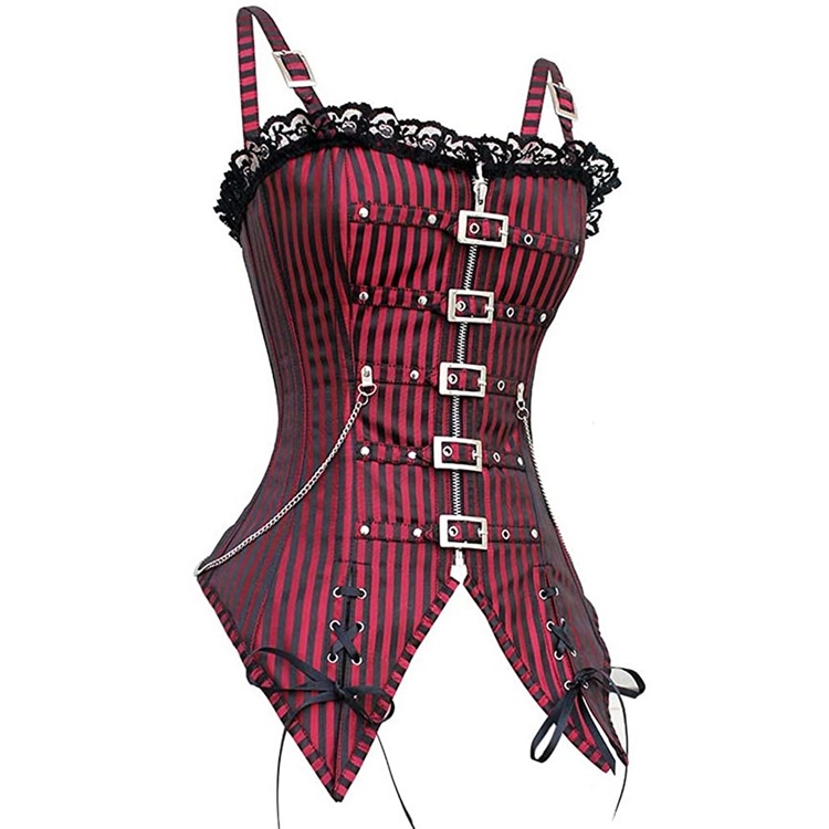 Áo Nịt Ngực corset Phong Cách Punk Mới Mùa Hè Cho Nữ