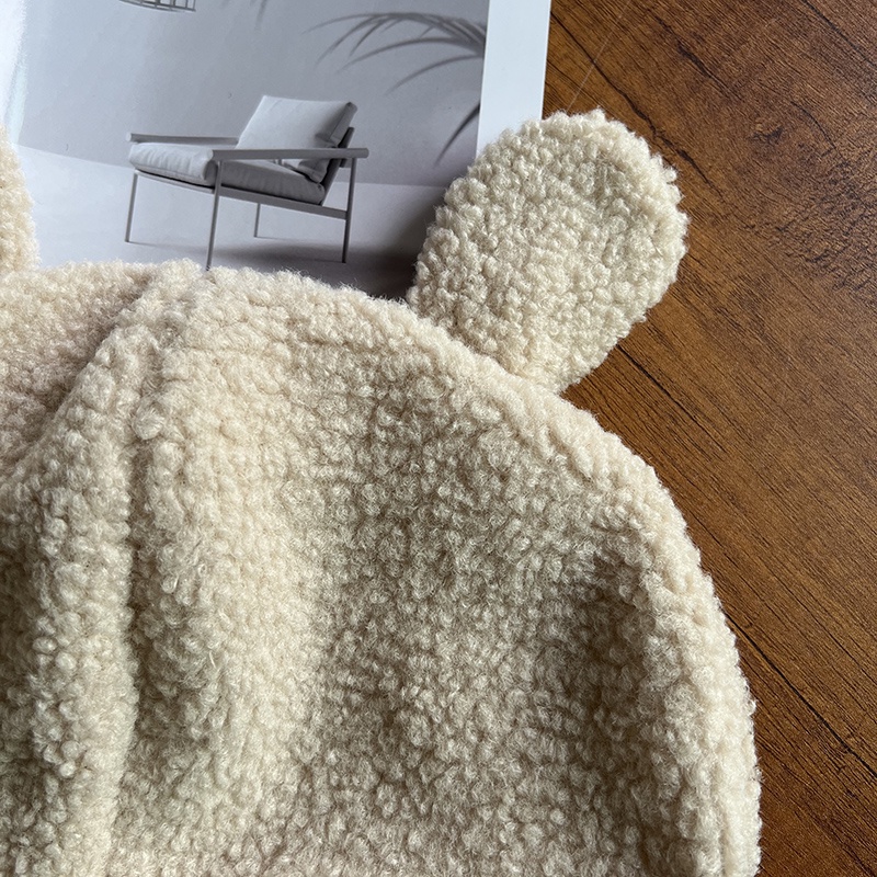 Mũ Lông Giữ Ấm Tai Thỏ Dễ Thương Cho Nữ