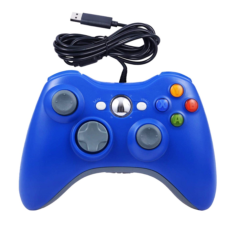 Tay cầm chơi game fifa online 4 Microsoft Xbox 360 Full Box, Tay Cầm fo4 có dây PC, Laptop full skill all Game