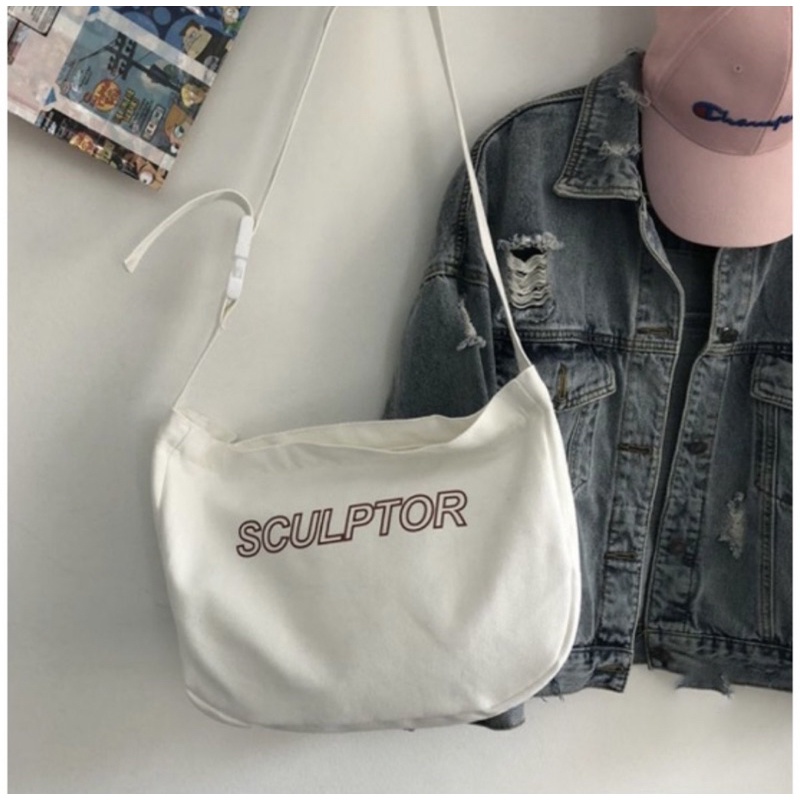 Túi đeo chéo SCULPTOR vải Canvas