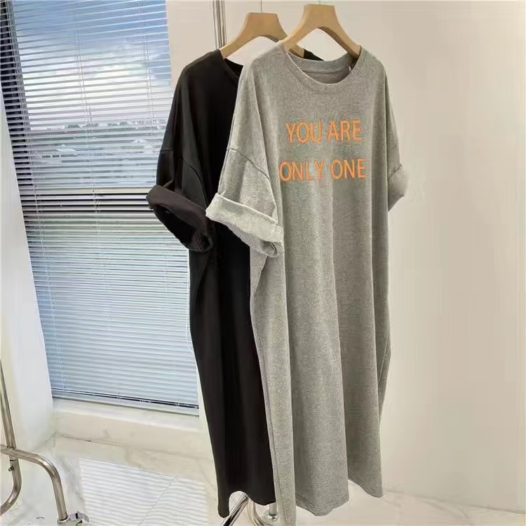 Mom&Kids Đầm Bầu Dáng Dài Plus Size M-5XL
