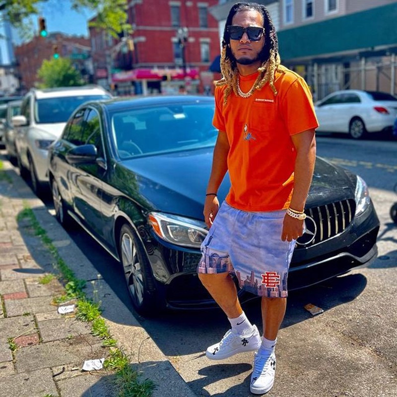 Eric Emanuel EE Quần Ngắn Tập Thể Hình Cơ Bắp Phong Cách Mỹ