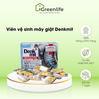 Viên tẩy vệ sinh lồng giặt Denkmit công nghệ Đức, làm sạch hiệu quả - Greenlife Gia dụng nhập khẩu