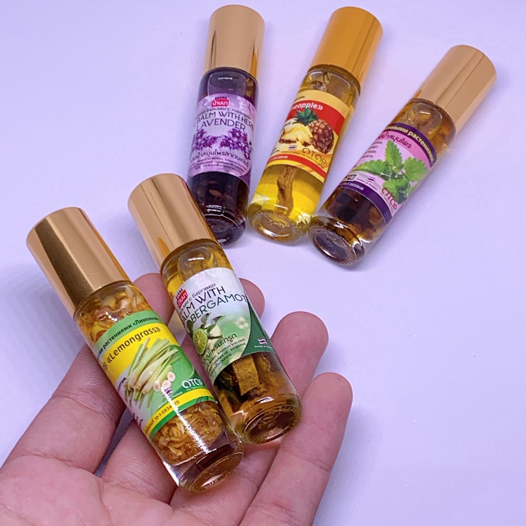 Dầu Lăn Thảo Dược Thái Lan 8ml Chính Hãng