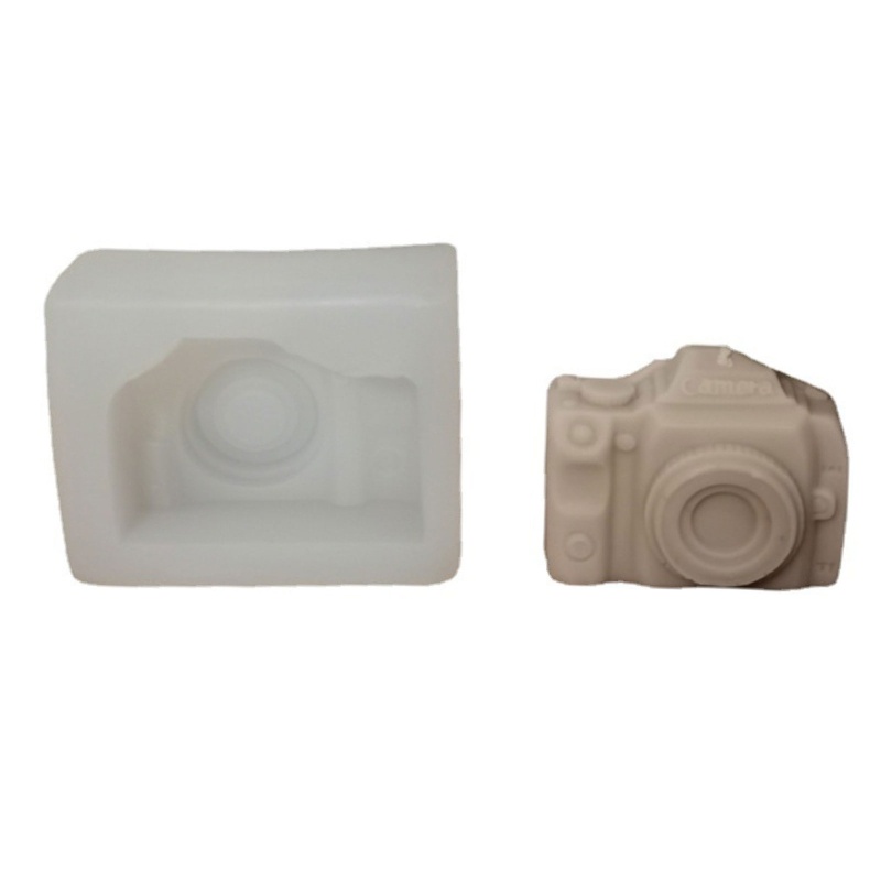 ✿ Silicone Khuôn Silicon Làm Kẹo Sô Cô La Hình Máy Ảnh Chống Dính Tiện Dụng