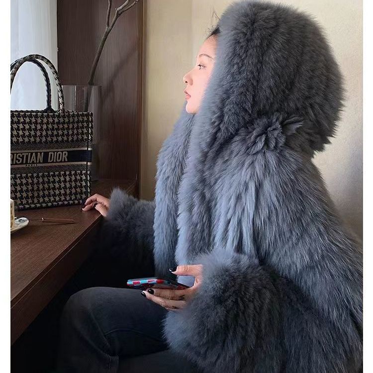 22 Phong Cách Mới!F &amp; X [Bán Chạy] Áo Khoác Lông Cáo Giả Cao Cấp Thời Trang Dành Cho Búp Bê 2022