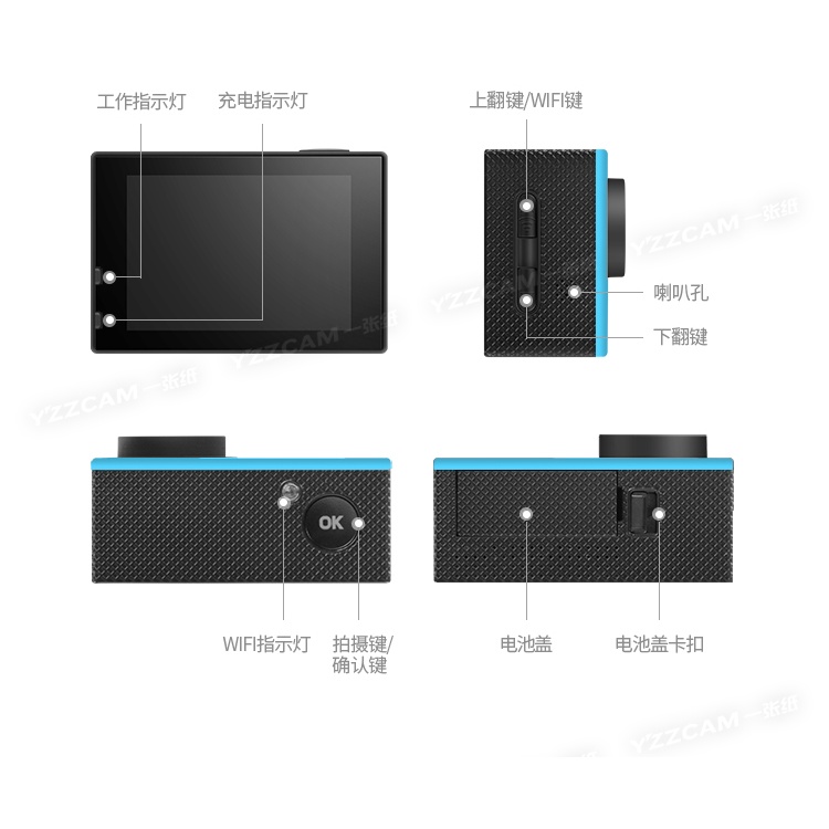 Camera Hành Trình Chống Nước Chống Rung 4K Sports Ultra HD DV. Bảo Hành12 Tháng !