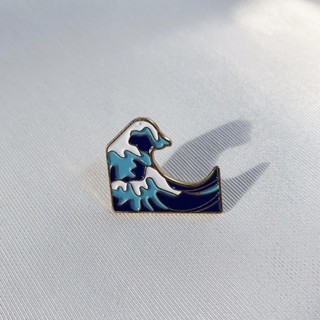 Pin Cài Áo/ Huy Hiệu/ Ghim cài Áo, Mũ, Balo, Túi xách hình dãy núi, sóng
