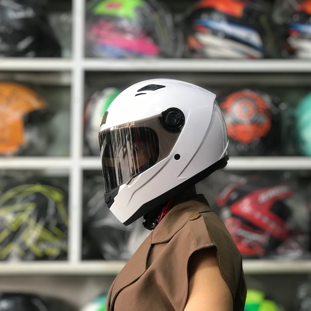 Mũ Bảo Hiểm Fullface AGU Siêu Chất - BH Chính Hãng 12 Tháng - Tặng chốt kính + túi đựng mũ