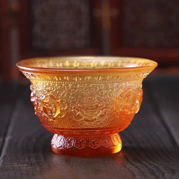 [PBMC] Bộ 7 chén cúng lưu ly cao cấp