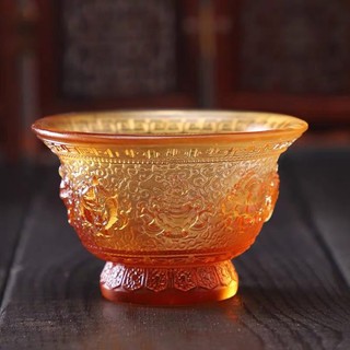 Bộ 7 chén cúng lưu ly cao cấp [PBMC]