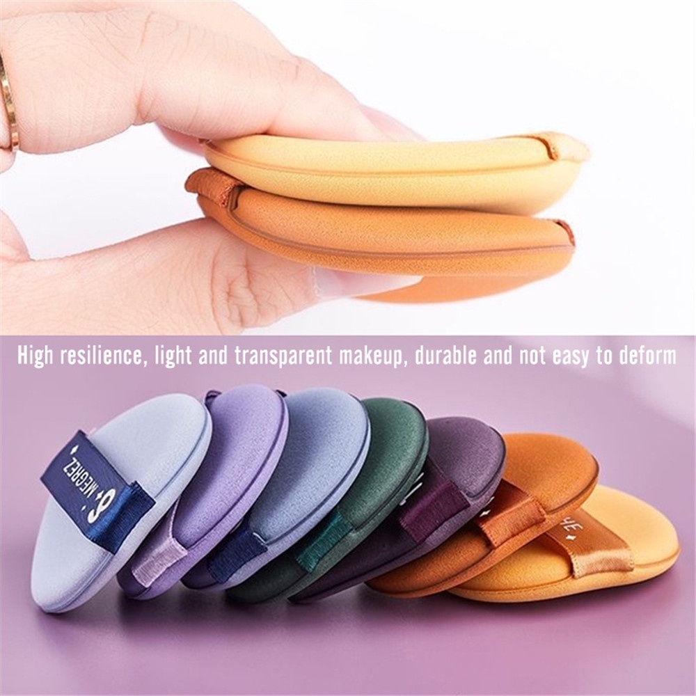 Set 7 Mút Trang Điểm Mềm Mịn Có Thể Sử Dụng Ướt Và Khô Qipin