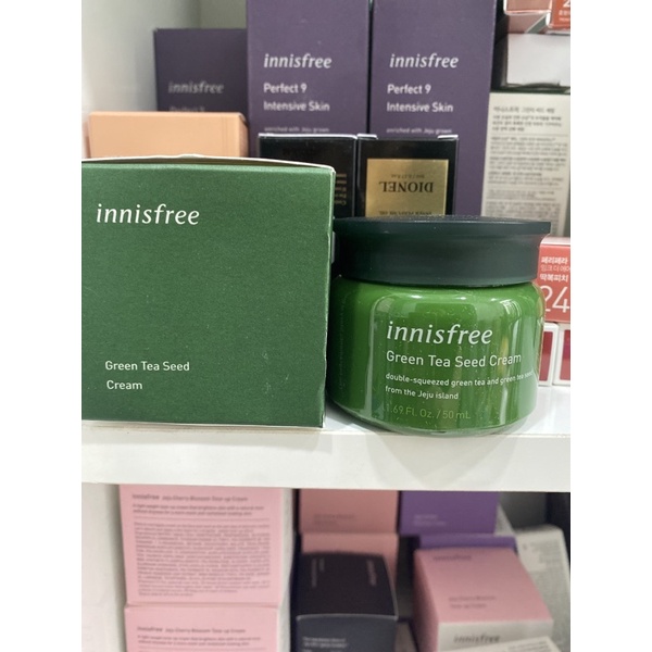 Kem dưỡng ẩm Innisfree Green tea seed cream 50ml