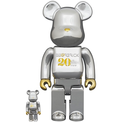 Mô hình gấu đồ chơi Bearbrick 400% ( Hàng chính hãng)