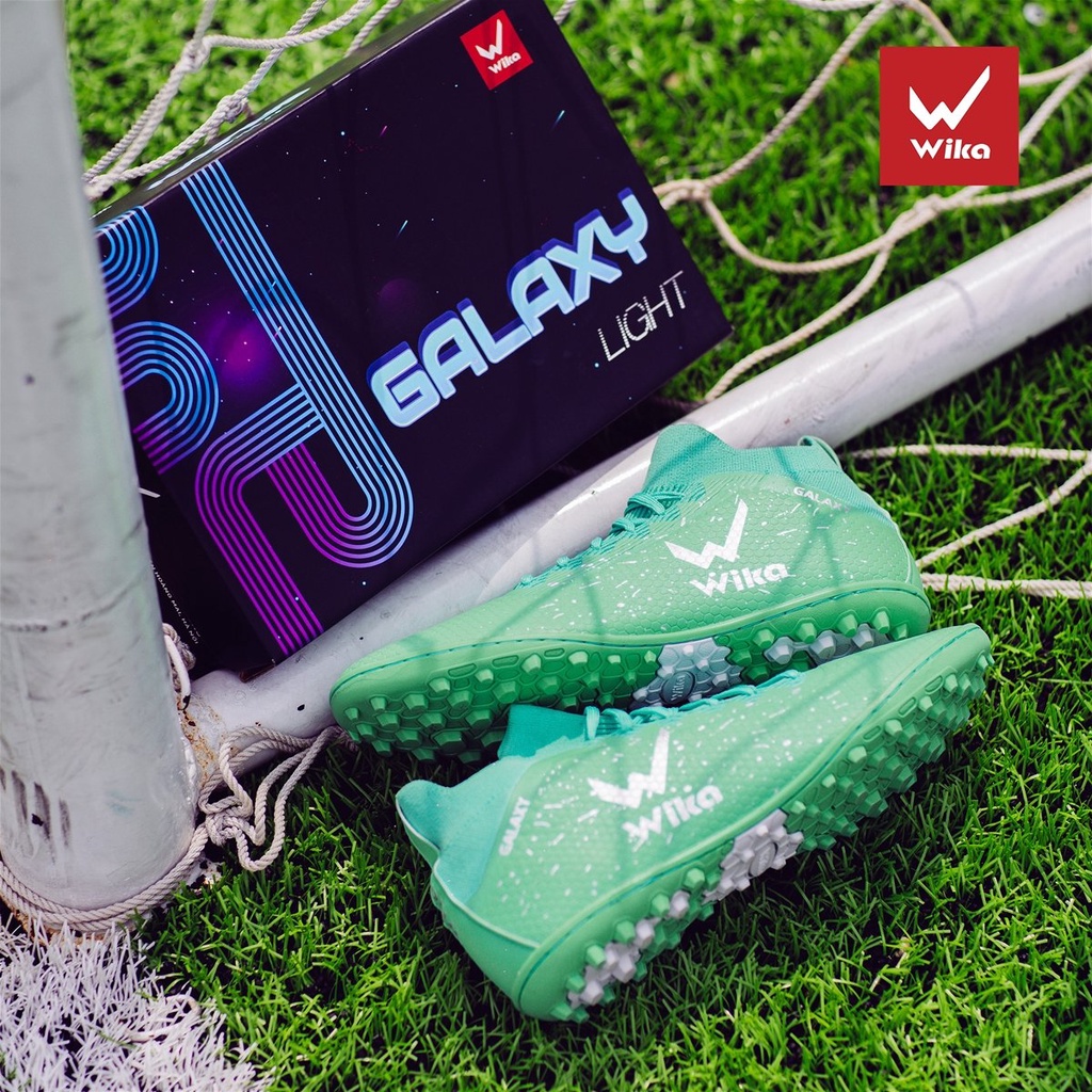 Giày bóng đá sân cỏ nhân tạo Wika Galaxy, Giày đá banh chính hãng khâu đế và bảo hành 3