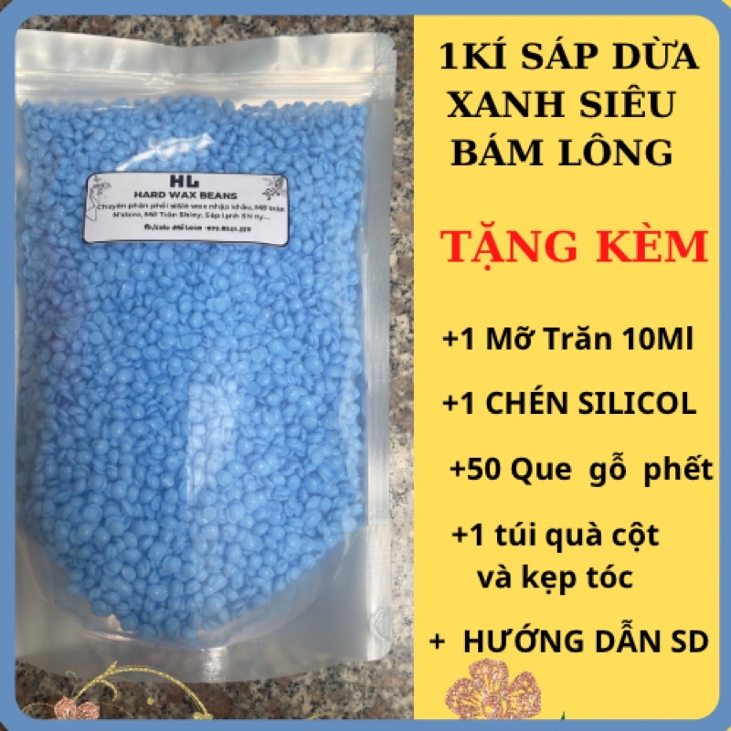 1 KÍ SÁP DỪA SIÊU BÁM LÔNG LOẠI 1, Tặng KÈM 1 CHÉN, 1 Mỡ 10Ml, QUÀ VÀ QUE