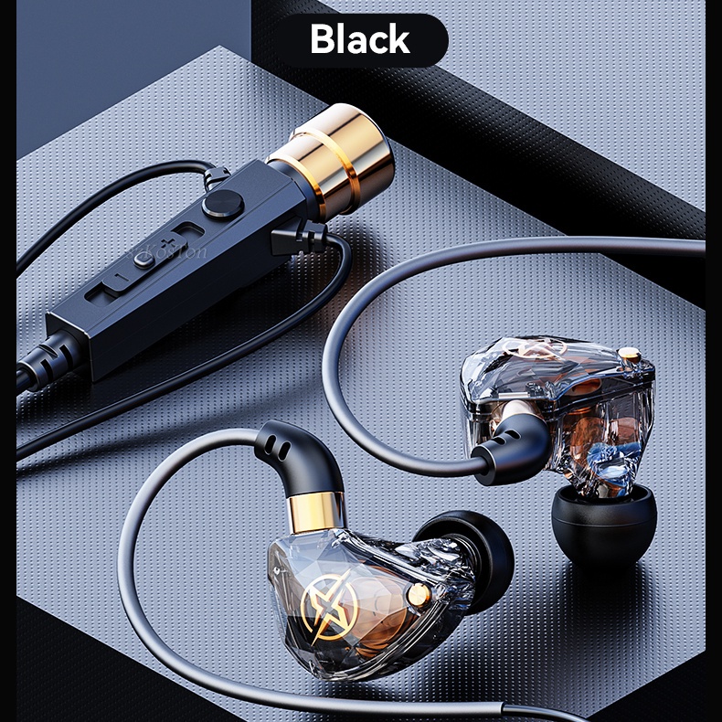 Tai Nghe Nhét Tai NOVA KT02 Bass HiFi Có Micro Cho Điện Thoại Di Động