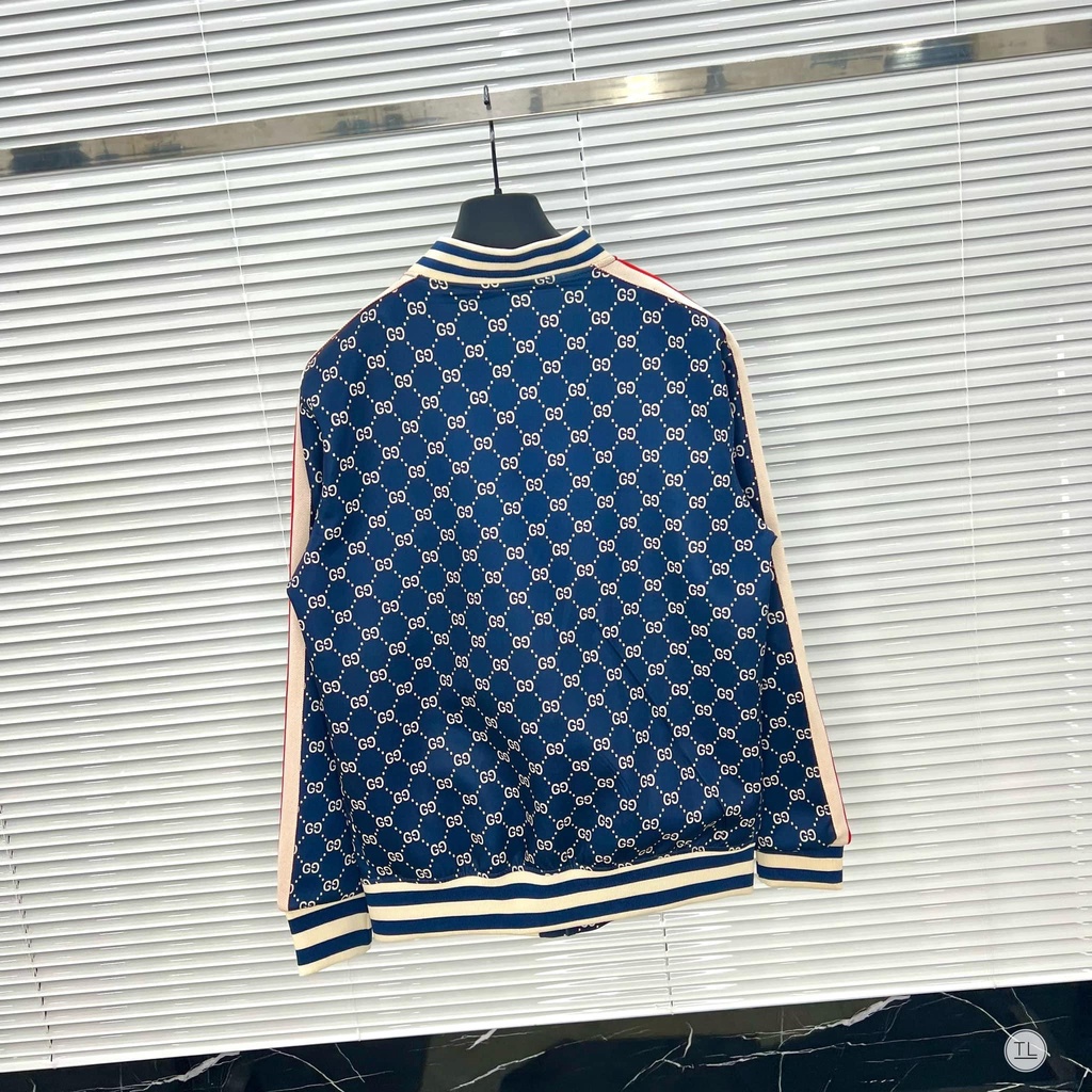 Áo Khoác Bomber Nam Nữ Dập Vân GG  Siêu hot