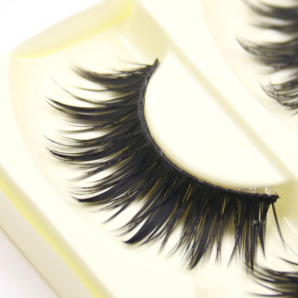 Bộ 5 Cặp Lông Mi Giả Dài Và Dày Mềm Mại Tự Nhiên Nhiều Lớp Trang Điểm Thủ Công