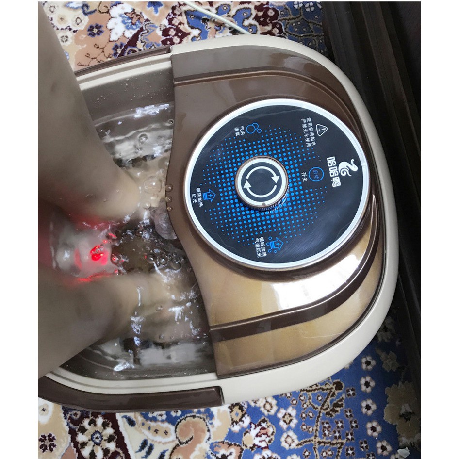 Bồn massage ngâm chân hồng ngoại có sục khí thải độc làm nóng nước 3 chế độ, Máy ngâm chân điện