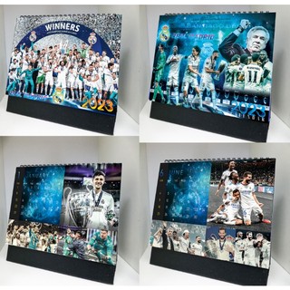 Lịch để bàn chữ A Real Madrid 2023