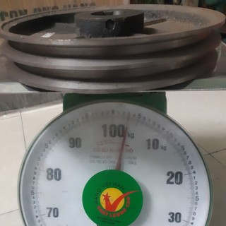 Puly 25 com cốt 42mm hai rãnh b