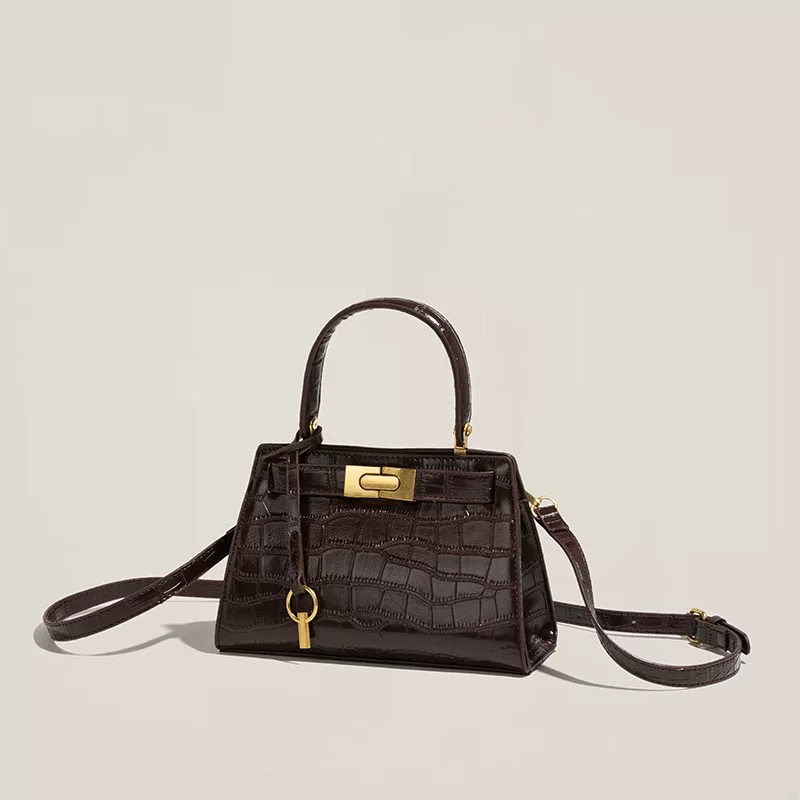 Túi Đeo Chéo Vân Da Cá Sấu HE209